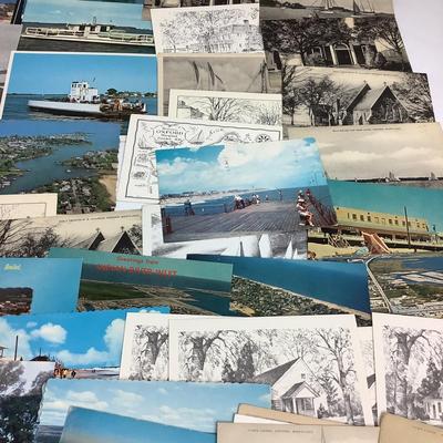 1279 Vintage Local Postcard Lot