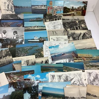 1279 Vintage Local Postcard Lot