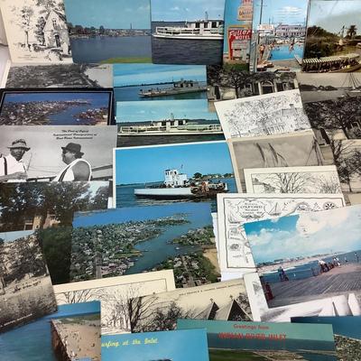 1279 Vintage Local Postcard Lot