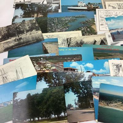 1279 Vintage Local Postcard Lot