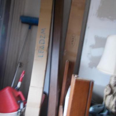 Large very nice vintage projection screen