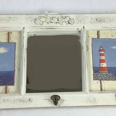 1305 Lighthouse Wall Decor with Hooks