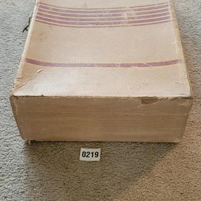 Vintage Cardboard Suitcase
