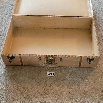 Vintage Cardboard Suitcase