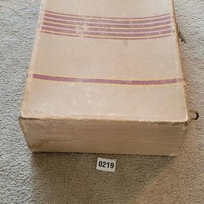 Vintage Cardboard Suitcase