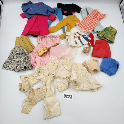 Mixed Lot Vintage Doll Clothes