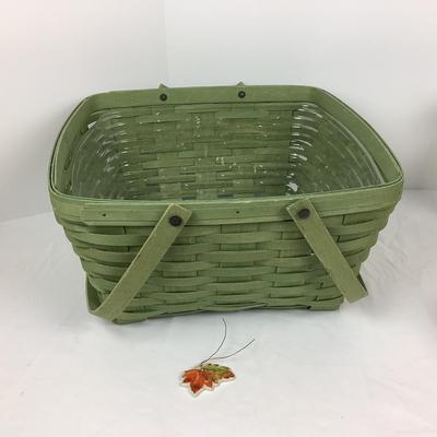 Lot # 1295 Longaberger Baskets & Pottery Pitcher & Collectors Club Topper