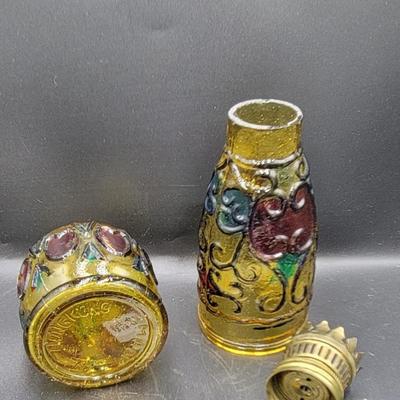 Vintage of Hand Painted Oil Lamps