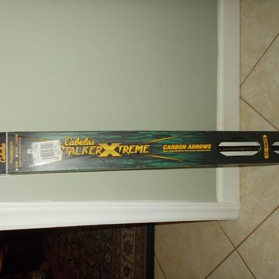 Box of Cabellas 12 pks carbon 65/80 Arrows