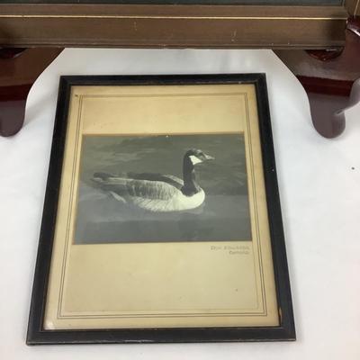 1314 Antique Black & White Framed Family Portrait