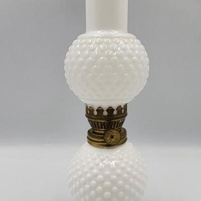 Vintage HOBNAIL Oil Lamp