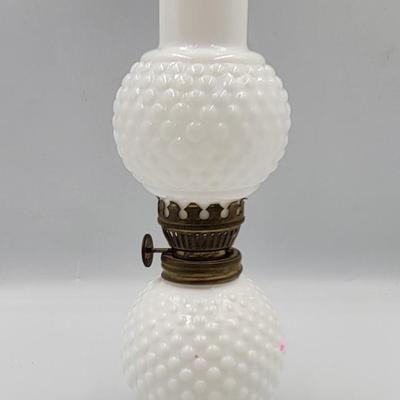 Vintage HOBNAIL Oil Lamp