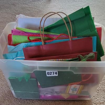 Multi Occasional Gift Bag and Wrapping Lot