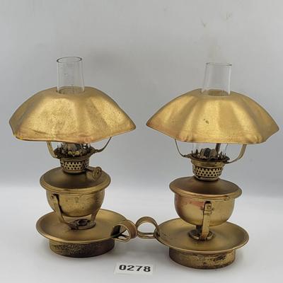 Copper Finger Lamps