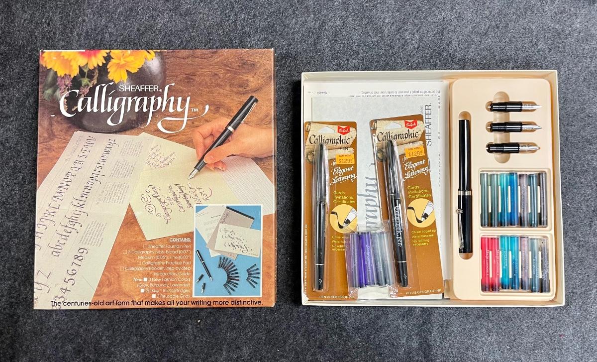 Sheaffer Calligraphy Boxed Set with Extra Pens
