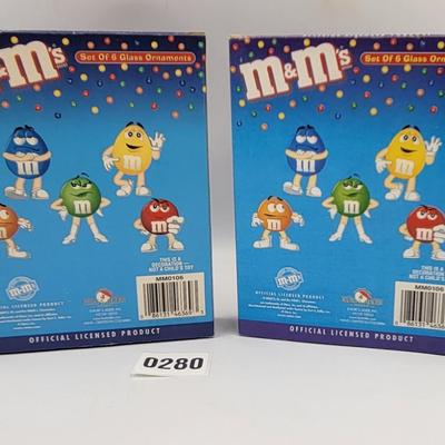 M&M's Christmas Tree Ornaments