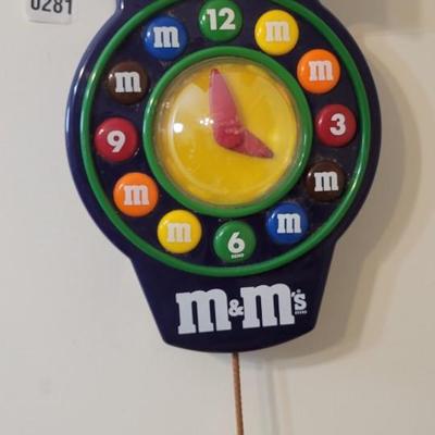 M&M's Wall Clock