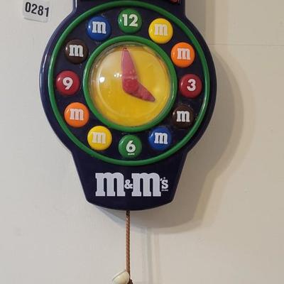 M&M's Wall Clock