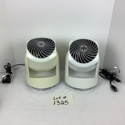 Lot # 1325 Pair of Vornado Electric Fans