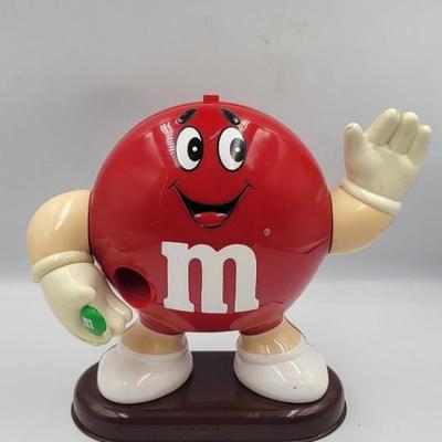 Red M&M Candy Dispenser