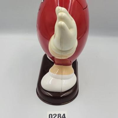 Red M&M Candy Dispenser