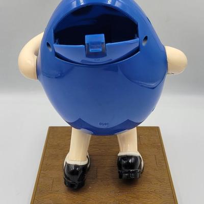 Blue M&M's Candy Dispenser