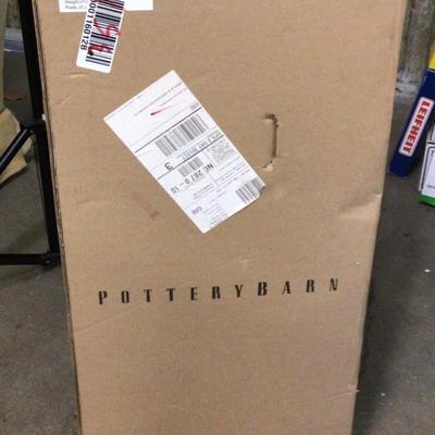 1363 New in Box POTTERY BARN Outdoor Bunny Statue