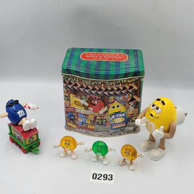 Vintage M&M's Seasons Greetings Tin