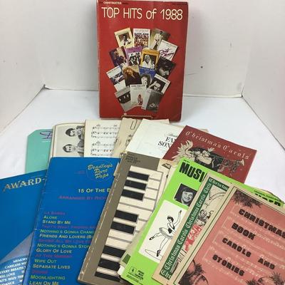 1321 Assorted Sheet Music