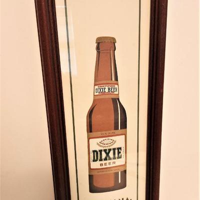 Lot #7  Dixie Beer Longneck Framed Print