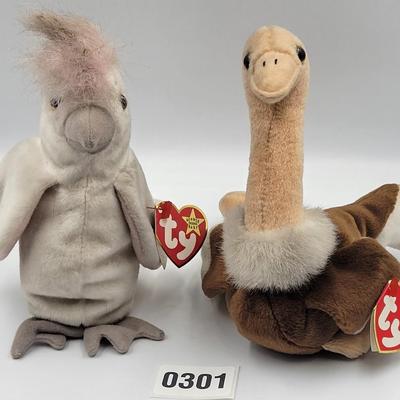 Vintage Ty Beanie Baby's Lot 6