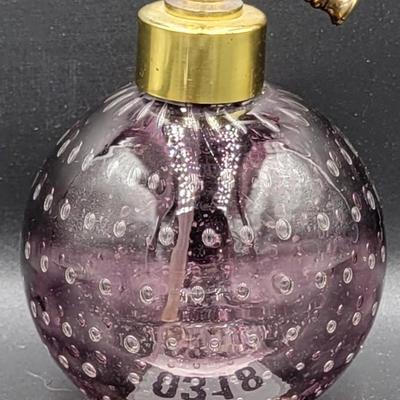 3 Pc Murano & Imperial Amethyst Glass Lot