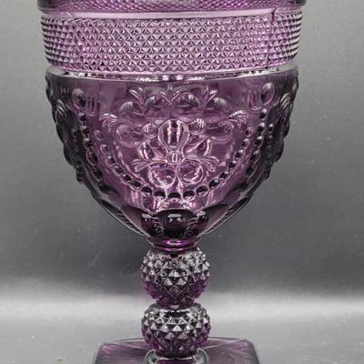 3 Pc Murano & Imperial Amethyst Glass Lot