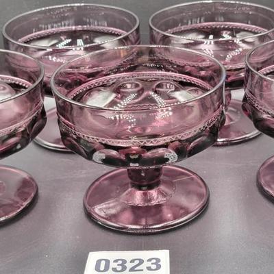 2nd Lot Indiana Glass Sherbet Cups