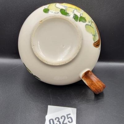 Mushroom Bowl and Desert Plate Lot 1