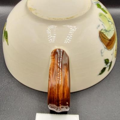 Mushroom Bowl and Desert Plate Lot 6