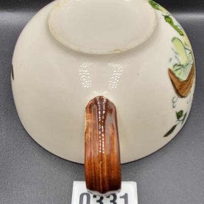 Mushroom Bowl and Desert Plate Lot 7