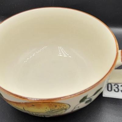 Mushroom Bowl and Desert Plate Lot 7