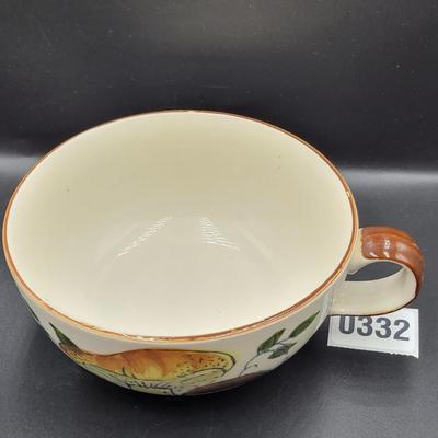 Mushroom Desert Plate and Bowl Lot 8