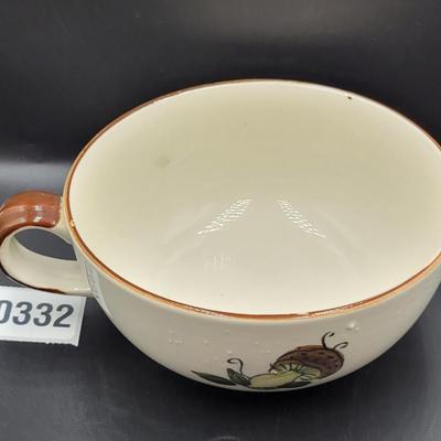 Mushroom Desert Plate and Bowl Lot 8