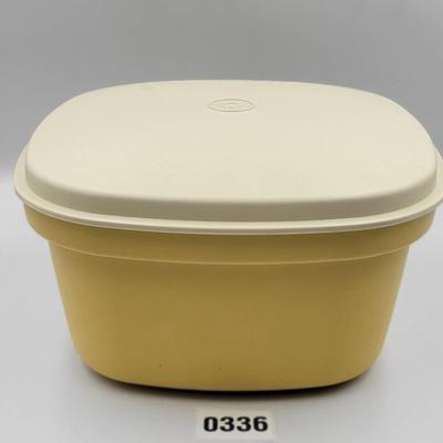Vintage Tupperware Strainer and Storage Container