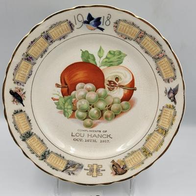 Lou Hanck Plate Lot (D.E. McNikol)