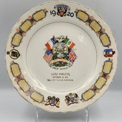 Lou Hanck Plate Lot (D.E. McNikol)