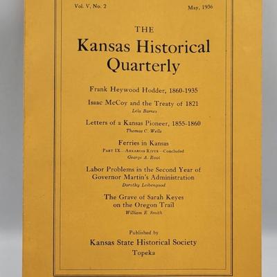 1936 Kansas Historical Quarterly