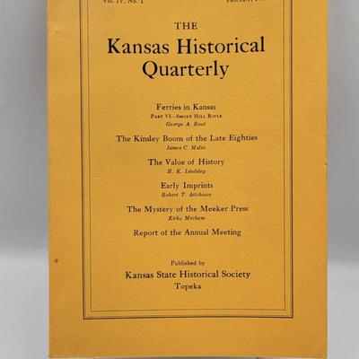 1936 Kansas Historical Quarterly