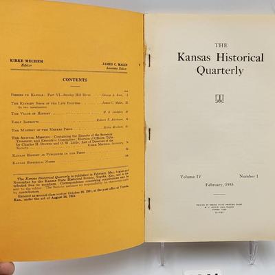 1936 Kansas Historical Quarterly