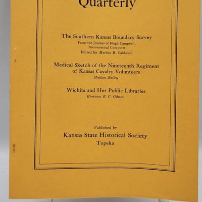 1937 Kansas Historical Quarterly