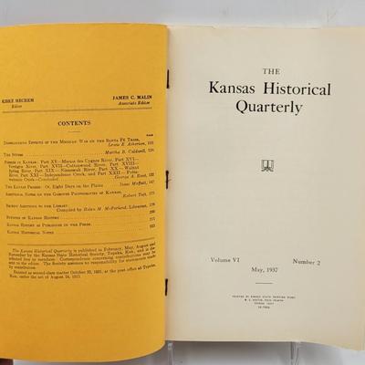 1937 Kansas Historical Quarterly