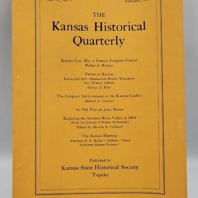1937 Kansas Historical Quarterly