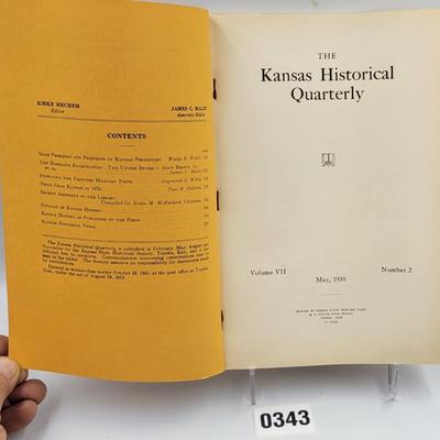 1938 Kansas Historical Quarterly